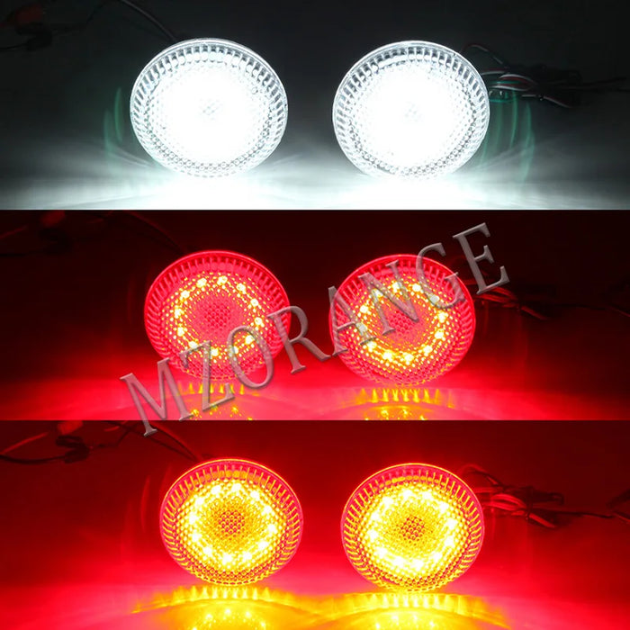 2 pezzi LED lampada di avvertimento arresto freno per Nissan/Qashqai/Trail per Toyota/Corolla coda paraurti posteriore riflettore fendinebbia super luminoso