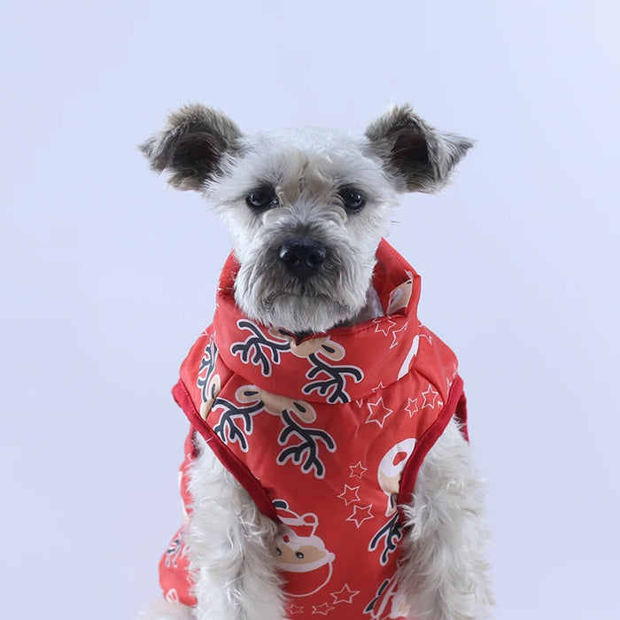 Vestiti caldi invernali per cani per cani di piccola taglia Abbigliamento per animali domestici Vestito per cuccioli Giacca per cani antivento Chihuahua Cappotto per bulldog francese Gilet Yorkies