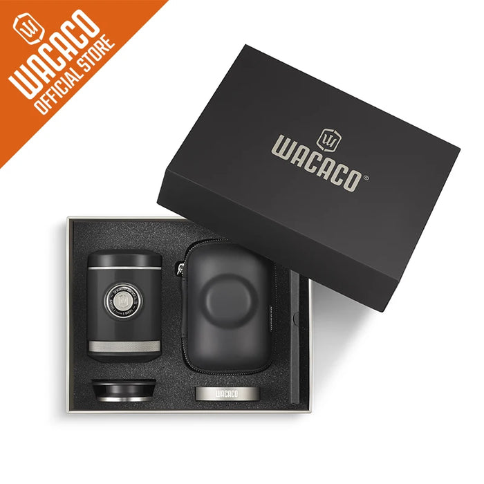 WACACO Picopresso Macchina per caffè espresso portatile, Macchina per caffè speciale, Caffè da viaggio a pressione da 18 bar, Regalo, Capodanno