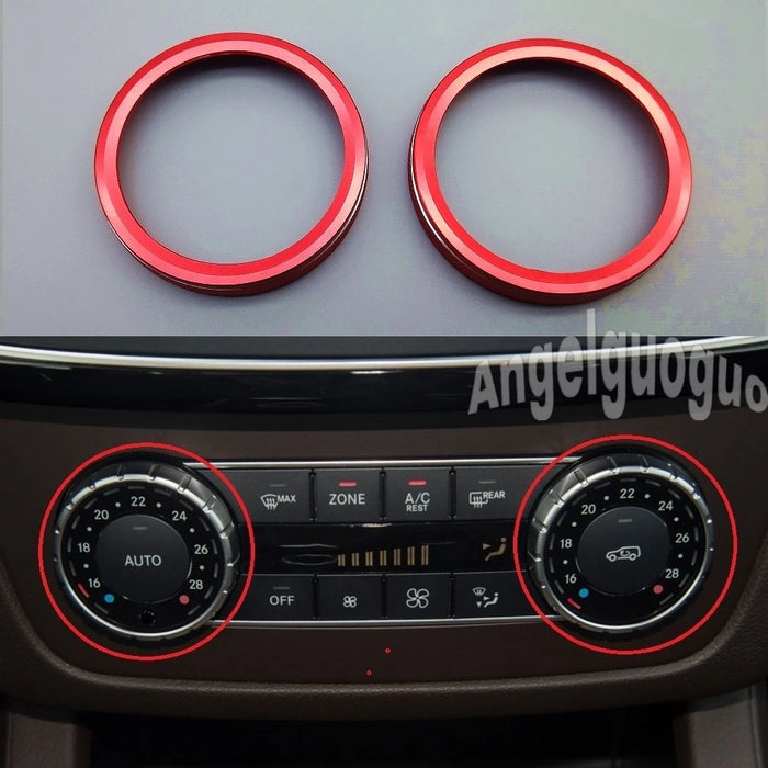 AngelguoguoCar Finestra di vetro ascensore button Trim Copertura autoadesivo per Mercedes Benz A/B/C(W204)/E(W212)/GLA /CLA/ GLK/ GLE-classe