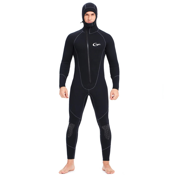 YONSUB Muta 5mm / 3mm / 1.5mm / 7mm Scuba Diving Suit Uomo Neoprene Caccia subacquea Surf Cerniera frontale Pesca subacquea
