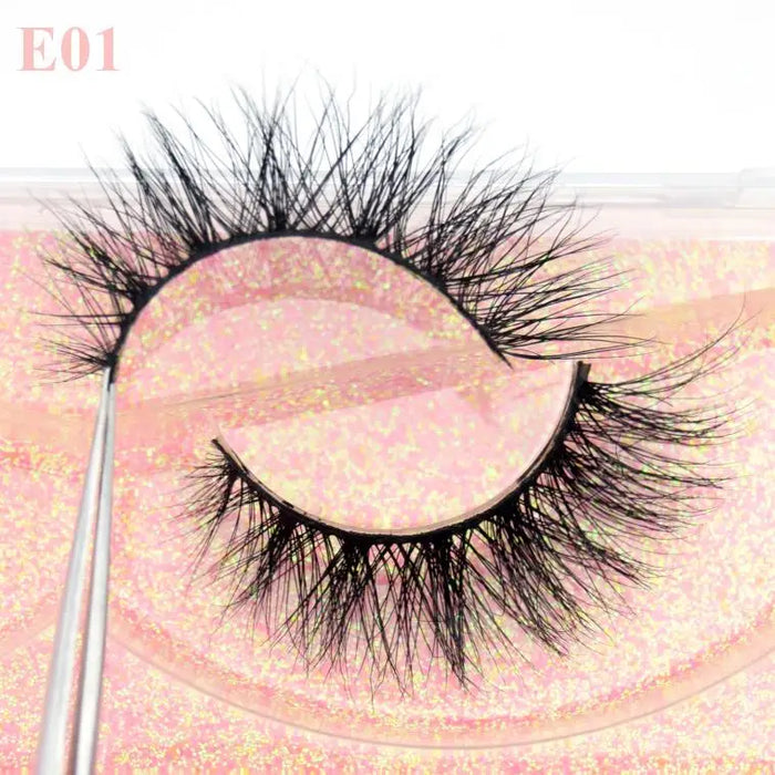 Ciglia Visofree Ciglia di visone 3D Ciglia naturali fatte a mano Ciglia finte lunghe e morbide Ciglia di visone cruelty free ad alto volume D101