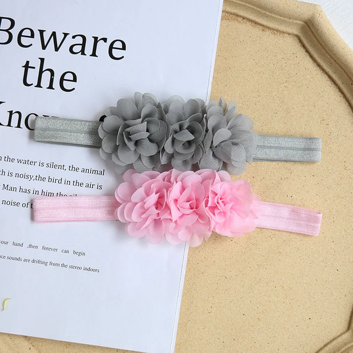 Fascia per capelli per bambini Fiocchi per ragazze di fiori Fasce per capelli per bambini per neonate Fasce per bambini Turbante Neonato Haarband Accessori per capelli per bambini