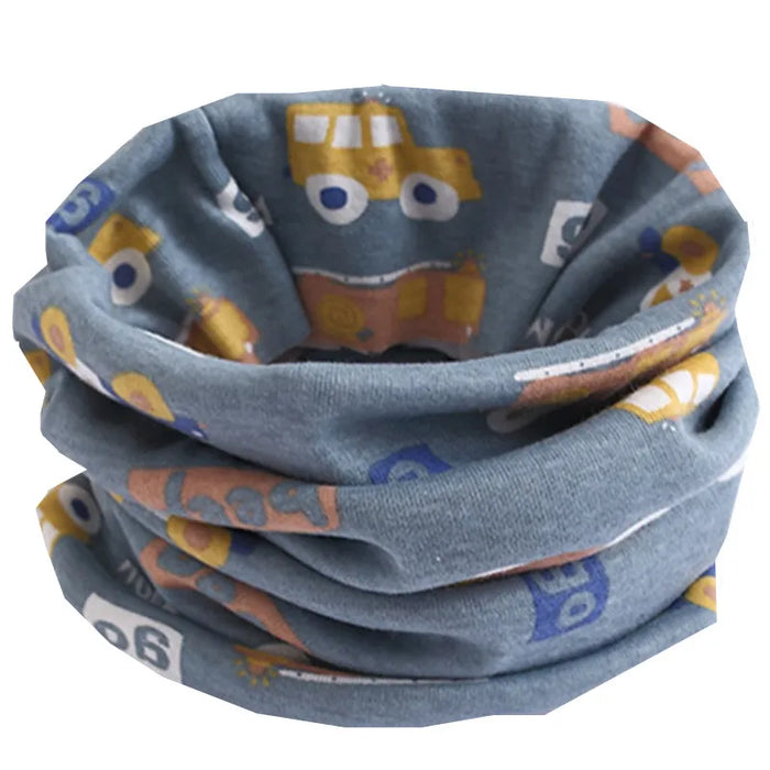 2024 Nuova Primavera Autunno Bambini Sciarpa Moda Bambini Bambino Sciarpa di cotone Ragazzi Ragazze O Ring Sciarpa Bambini Collare Bambino Sciarpa al collo