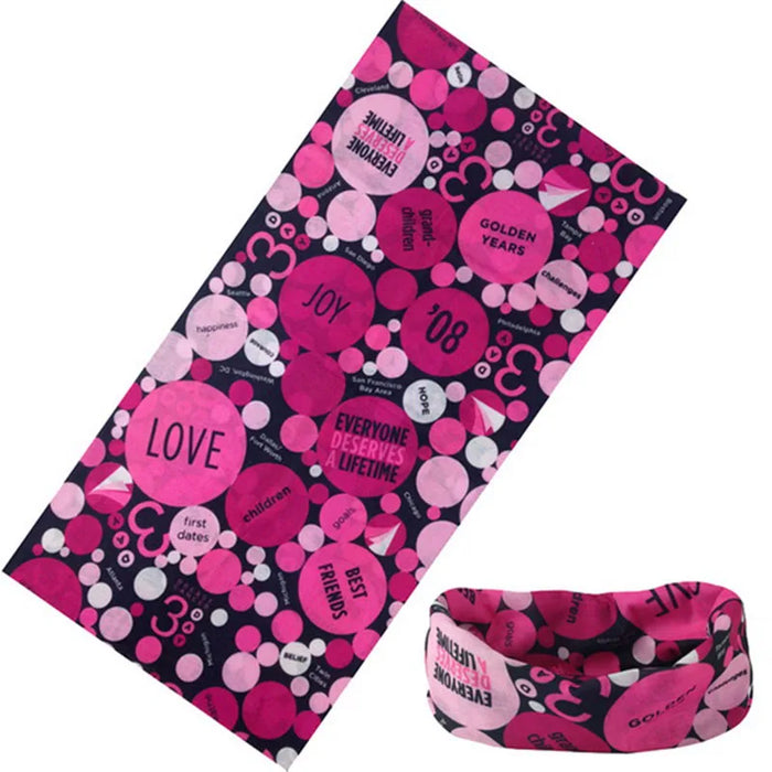 Nuova bandana multifunzionale fascia per capelli anello sciarpa al collo foglie mimetiche sciarpa magica tubolare senza cuciture regalo per il bambino