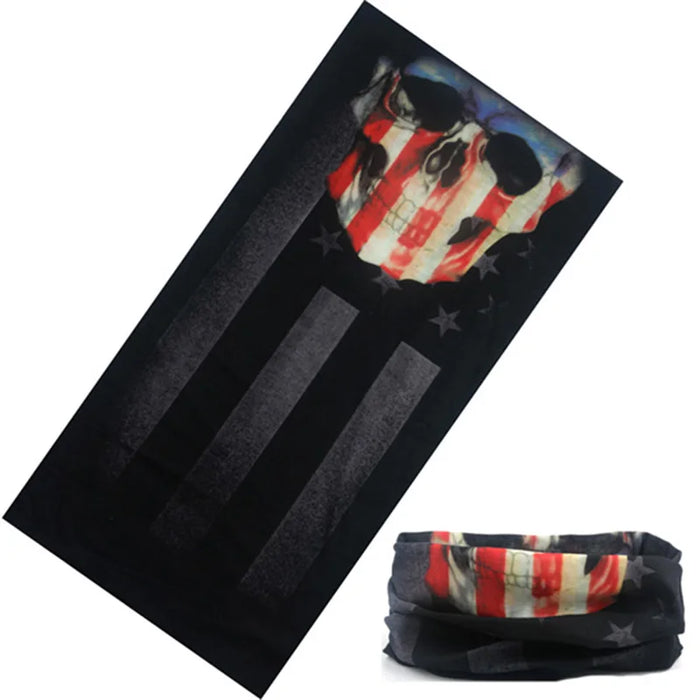 Nuova bandana multifunzionale fascia per capelli anello sciarpa al collo foglie mimetiche sciarpa magica tubolare senza cuciture regalo per il bambino