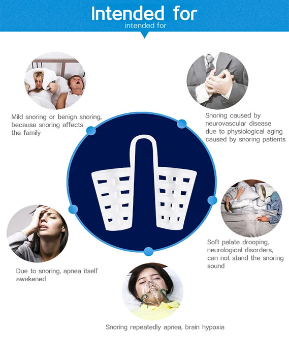 3 diverse dimensioni di dilatatore nasale anti-russamento in silicone morbido di grado medico, ventilazione facile da respirare, clip per il naso per l'aiuto del sonno