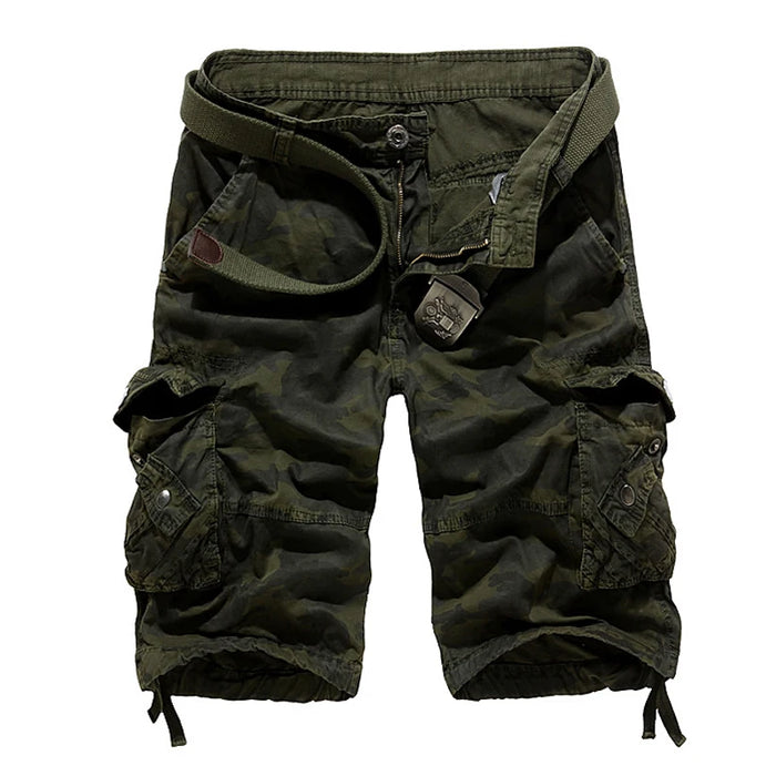US Size 2025 Nuovi pantaloncini cargo larghi mimetici da uomo Pantaloncini cargo mimetici militari estivi cool Homme