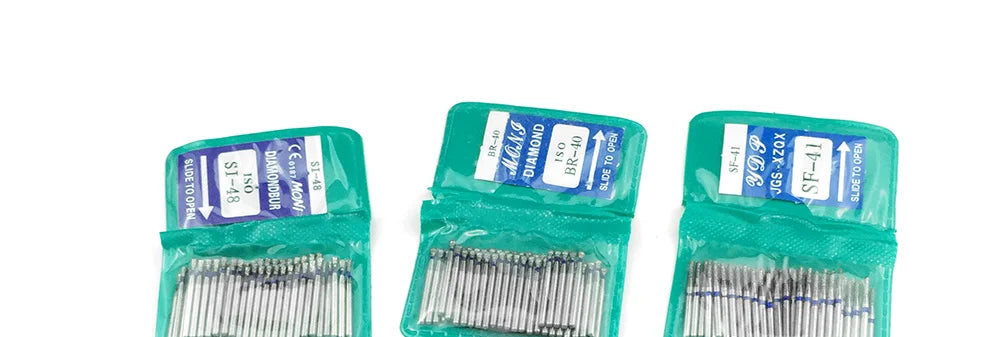Frese dentali diamantate FG ad alta velocità per lucidare levigare i lucidatrici dei denti