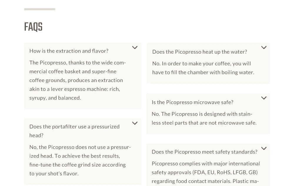 WACACO Picopresso Macchina per caffè espresso portatile, Macchina per caffè speciale, Caffè da viaggio a pressione da 18 bar, Regalo, Capodanno