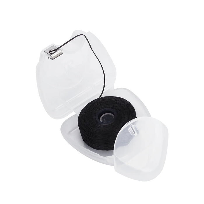 AZDENT 50m Carbone di Bambù Flosser Dentale Denti Puliti Filo Interdentale Denti Flosser Dente Pulito O Filo Bobina Incorporato