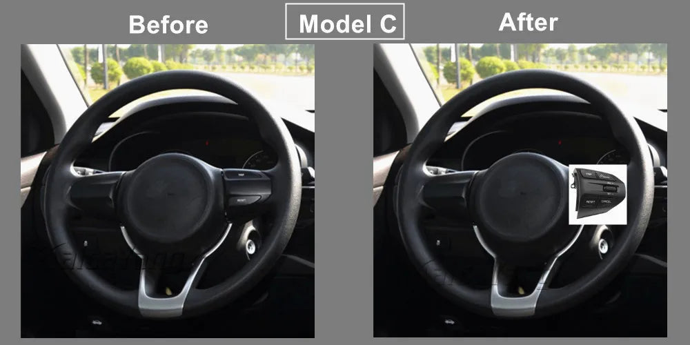 Pulsante al volante per KIA K2 RIO 2017 2018 2019 2020 2021 RIO X LINE Pulsanti Bluetooth Phone Cruise Control Volume.