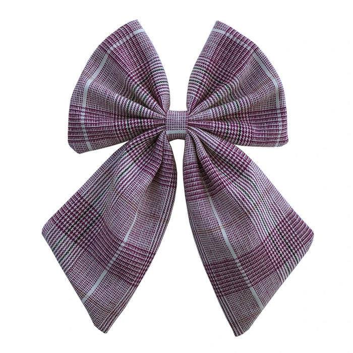 Fiocchi per capelli in cotone e lino Boutique Fermagli per capelli Neonate Donne Grandi mollette per fiocco da marinaio Fermagli per capelli Accessori per capelli Copricapo