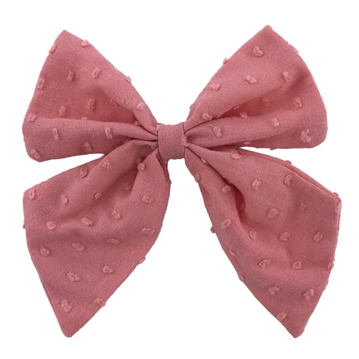 Fiocchi per capelli in cotone e lino Boutique Fermagli per capelli Neonate Donne Grandi mollette per fiocco da marinaio Fermagli per capelli Accessori per capelli Copricapo