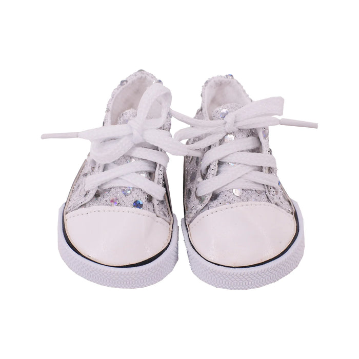 Scarpe da bambola Vestiti Stivali fatti a mano Scarpe da 7 cm per 18 pollici americani e 43 cm Accessori per bambole appena nate per la generazione di giocattoli per ragazze fai da te