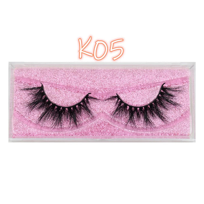 Ciglia Visofree Ciglia di visone 3D volume naturale fatto a mano ciglia morbide estensione ciglia lunghe ciglia di visone reale per il trucco E01