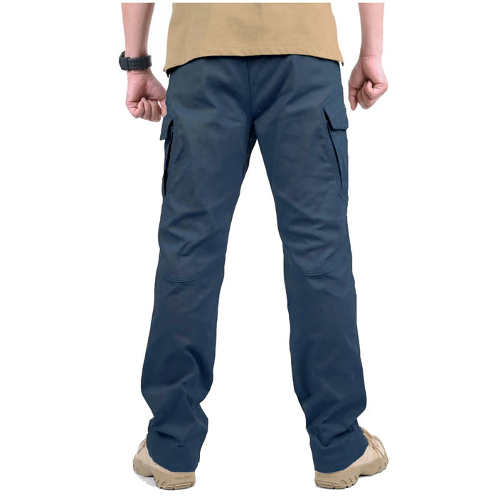 Pantaloni Cargo tattici IX9 City uomo combattimento SWAT pantaloni militari militari cotone molte tasche pantaloni Casual uomo flessibile elasticizzato XXXL