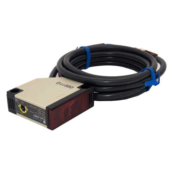 Barriera regolabile da 4 m per interni Cancello e apriporta Fotocellula riflettente retrò Sensore fotoelettrico Fascio Foto Riflettore elettrico