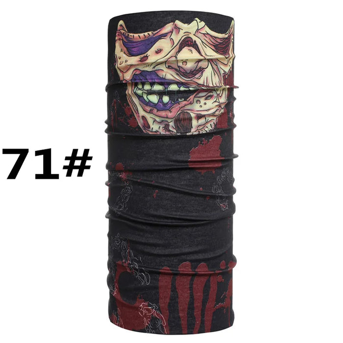 New Fashion Fascia per capelli Sciarpa Anello magico Collo Drago Bandana Varietà Turbante Cappuccio Multi funzione Tubolare senza cuciture per moto