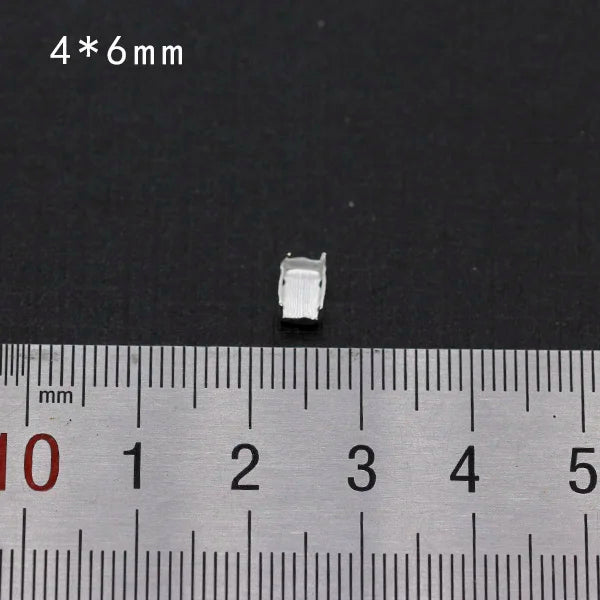 30p Base vuota da cucire su strass Gioielli in cristallo sfaccettato Artiglio vuoto placcato argento per accessori per indumenti in pietra Link 1