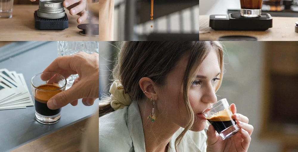 WACACO Picopresso Macchina per caffè espresso portatile, Macchina per caffè speciale, Caffè da viaggio a pressione da 18 bar, Regalo, Capodanno