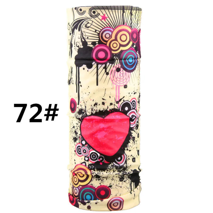 New Fashion Fascia per capelli Sciarpa Anello magico Collo Drago Bandana Varietà Turbante Cappuccio Multi funzione Tubolare senza cuciture per moto