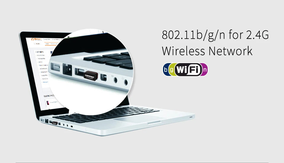 COMFAST RTL8188 Mini USB Wifi Adattatore Dongle 150Mbps 802.11b/g/n Adaptador Wi fi Emettitore Ricevitore Scheda di Rete Antenna Para PC