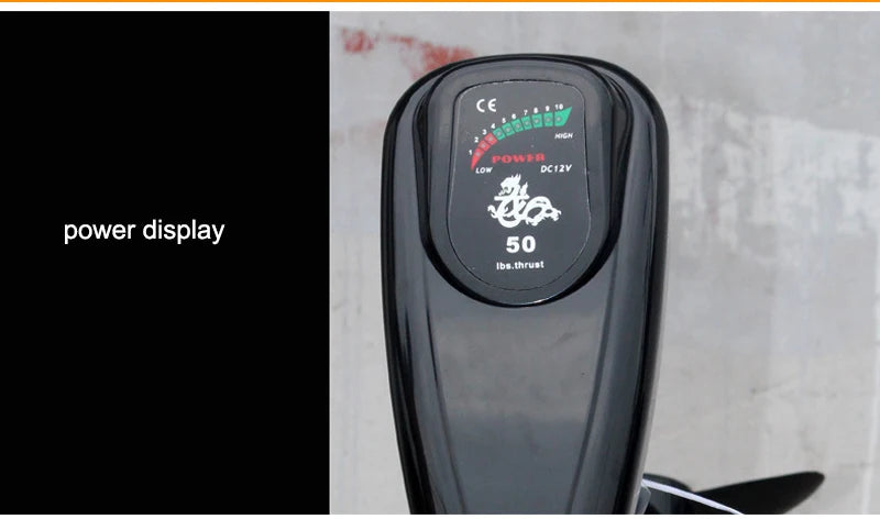 Motore elettrico per pesca alla traina per barca con elica a batteria CC, gommone da pesca, gommone, zattera, sale marino