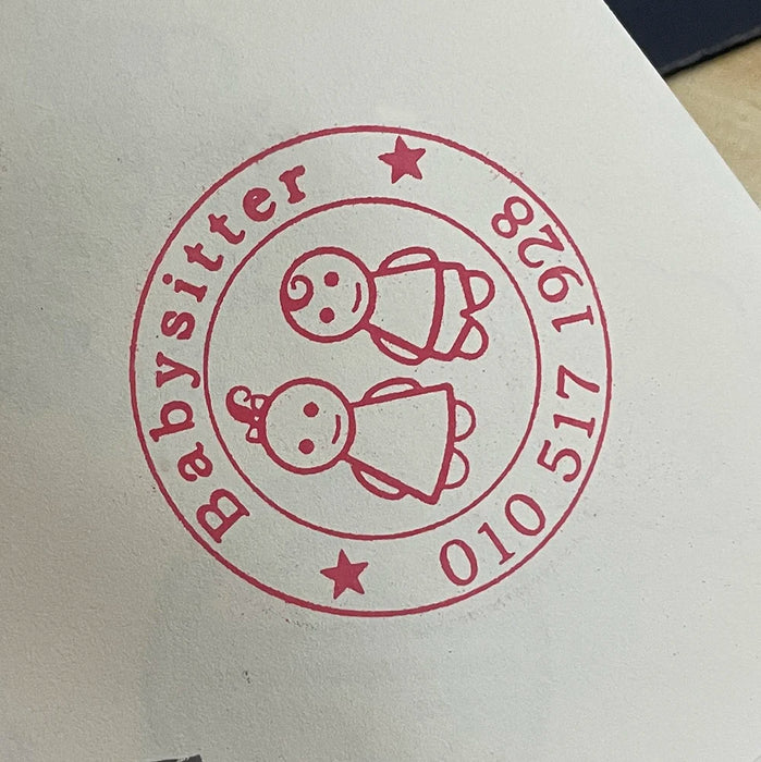 Cerchio/rettangolo Logo personalizzato timbro di inchiostro fotosensibile personalizzato il tuo disegno immagine timbro autoinchiostrante