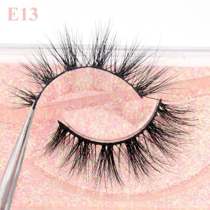 Ciglia Visofree Ciglia di visone 3D Ciglia naturali fatte a mano Ciglia finte lunghe e morbide Ciglia di visone cruelty free ad alto volume D101