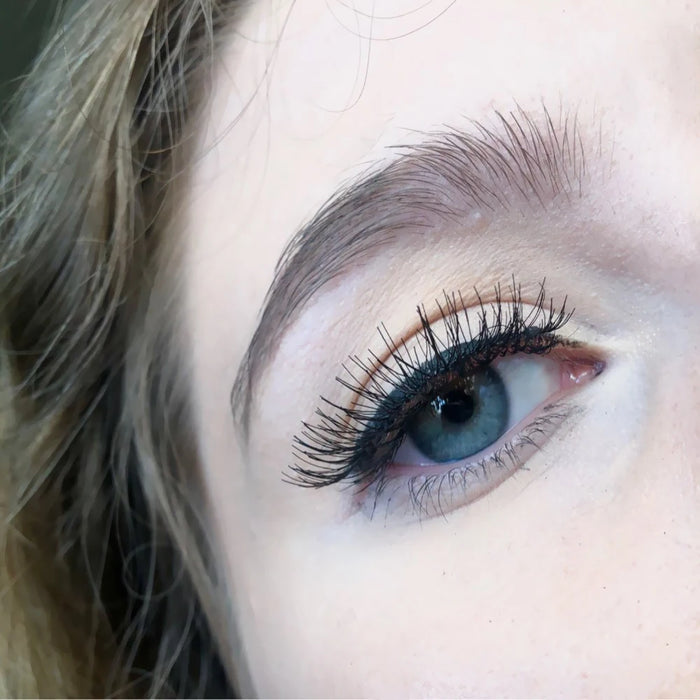 5 paia di ciglia finte incrociate lunghe nere naturali, estensioni delle ciglia finte, strumenti per il trucco