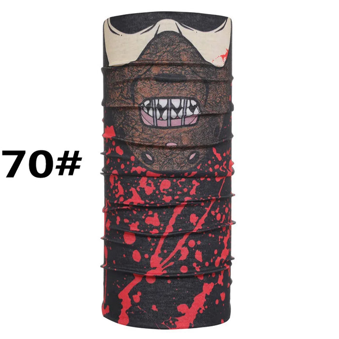 New Fashion Fascia per capelli Sciarpa Anello magico Collo Drago Bandana Varietà Turbante Cappuccio Multi funzione Tubolare senza cuciture per moto