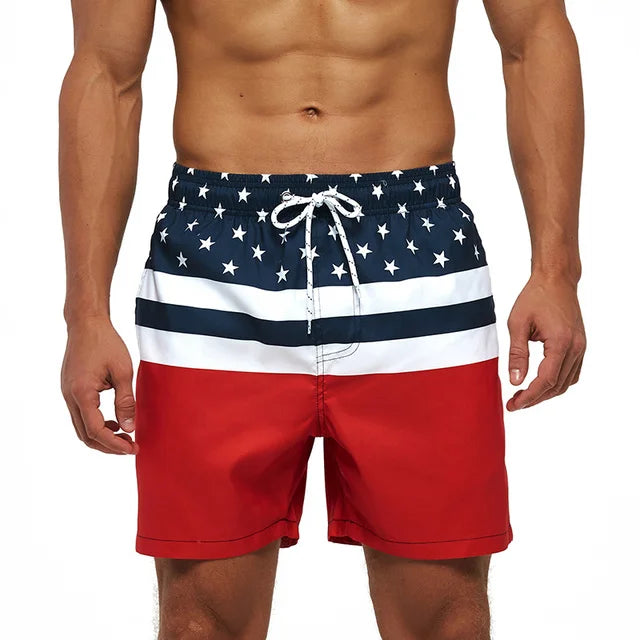 Datifer Marca Pantaloncini da spiaggia Estate Quick Dry Mens Board Costumi da bagno Uomo Costume da bagno Surf Costumi da bagno Uomo Atletico Corsa Pantaloni da palestra