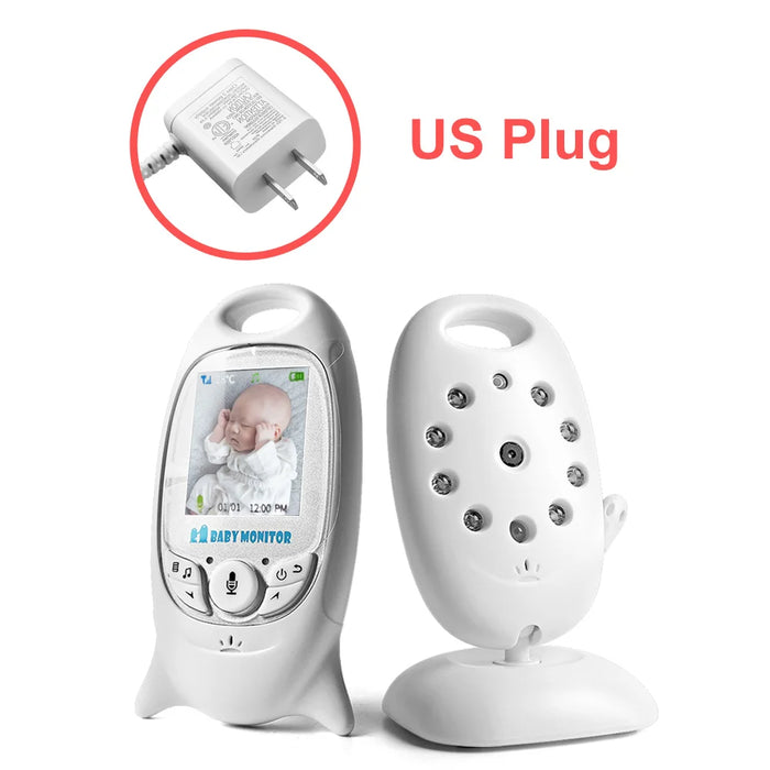 VB601 Video Baby Monitor Senza Fili 2.0'' LCD Baby Sitter 2 Vie Parlare di Visione Notturna Temperatura Security Nanny Telecamera 8 Ninne Nanne