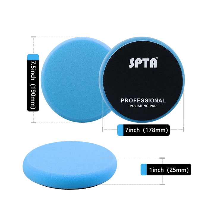 (Vendita all'ingrosso) SPTA 3 "/5"/6 "/7 "Spugna per auto Lucidatura Tampone per lucidatura piatto per auto Per DA/RO/GA Auto Buffer Lucidatore Lucidatura/Cere
