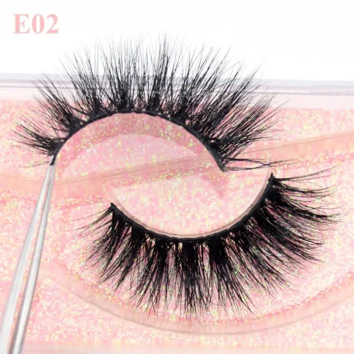 Ciglia Visofree Ciglia di visone 3D Ciglia naturali fatte a mano Ciglia finte lunghe e morbide Ciglia di visone cruelty free ad alto volume D101