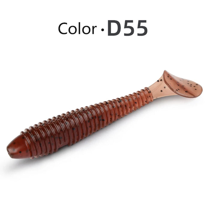 Hy Swing Impact FAT Fishing Lures 75mm 85mm 180mm Paddle Tail esche Wobbler Fishing soft Lure per bass Silicone Bait