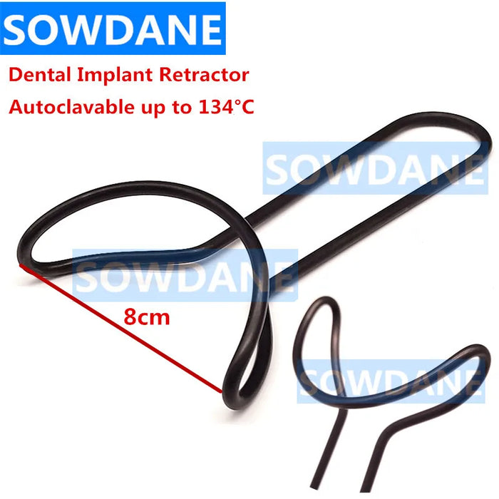 1 pezzo impianto dentale divaricatore labbra e guance strumento ortodontico chirurgico apri bocca autoclavabile in acciaio inossidabile