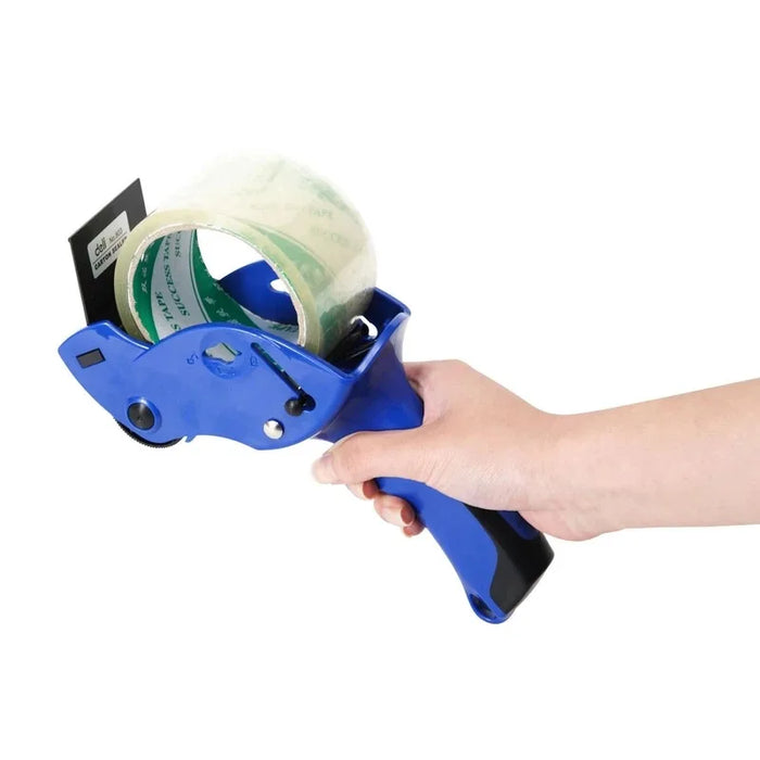 Ginflash 1pc Tape Sealing Packer Dispenser di nastro in grado di 6cm di larghezza sigillante supporto per nastro taglierina macchina imballatrice manuale colore casuale