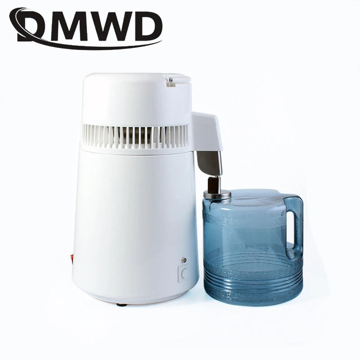 DMWD distillatore di acqua pura 4L filtro macchina per acqua distillata dentale in acciaio inox depuratore di distillazione elettrica brocca 110V 220V