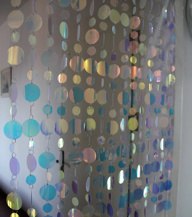 Paillettes in PVC Tende Articoli per la casa partizioni Tenda in plastica Forniture per la casa Decorazione festiva di nozze