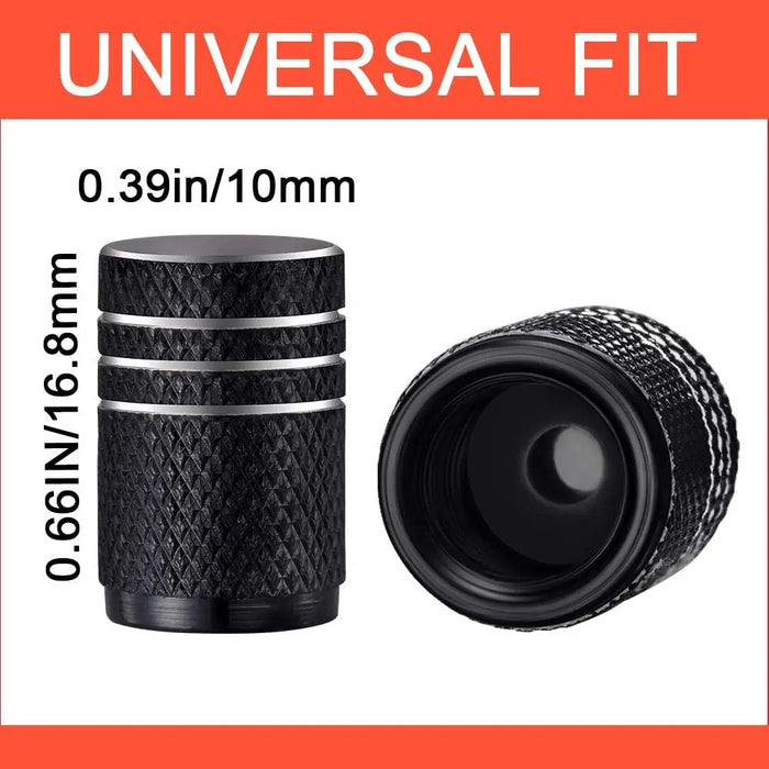 8Pc Cappucci per valvole per pneumatici Copri stelo per cerchioni Tappo per ruota automatico antipolvere Cappucci per capezzoli in lega di alluminio per auto e moto Bici