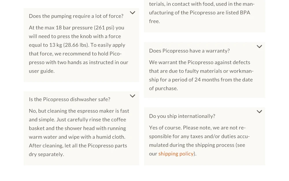 WACACO Picopresso Macchina per caffè espresso portatile, Macchina per caffè speciale, Caffè da viaggio a pressione da 18 bar, Regalo, Capodanno