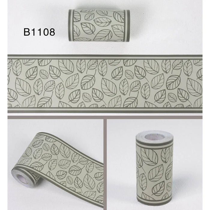 Fai da te autoadesivo linea di vita carta da parati camera da letto soggiorno battiscopa adesivi murali cucina bagno pellicola impermeabile per asilo