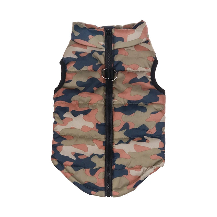 Vestiti caldi invernali per cani per cani di piccola taglia Abbigliamento per animali domestici Vestito per cuccioli Giacca per cani antivento Chihuahua Cappotto per bulldog francese Gilet Yorkies