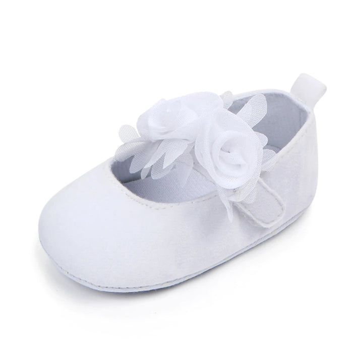 2025 nuove scarpe da bambino floreali carine per neonato ragazza da bambino scarpe da principessa suola morbida prewalker scarpe da bambino antiscivolo 0-18M