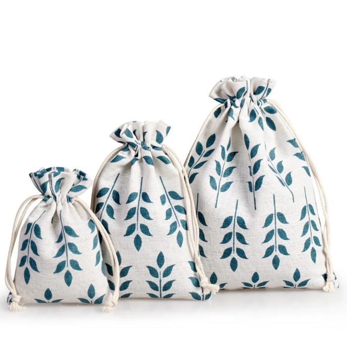 Prezzo di fabbrica 14 Stili di Cotone Linea Coulisse Borse multiuso Caramella di Favore Dei Monili Del Supporto del Sacchetto Regali Del Partito 14x16cm 19x24cm 25x32cm Borsa