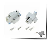 Elettrovalvola elettrica in plastica 12V 24V 220V Normalmente chiusa 1/4 "3/8" Tubo flessibile Conntection rapida RO Acqua Sistema ad osmosi inversa