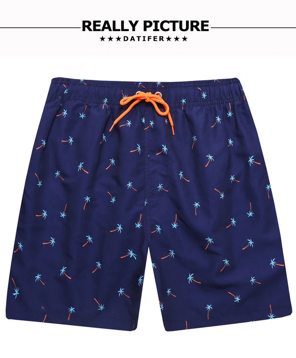 Datifer Marca Pantaloncini da spiaggia Estate Quick Dry Mens Board Costumi da bagno Uomo Costume da bagno Surf Costumi da bagno Uomo Atletico Corsa Pantaloni da palestra