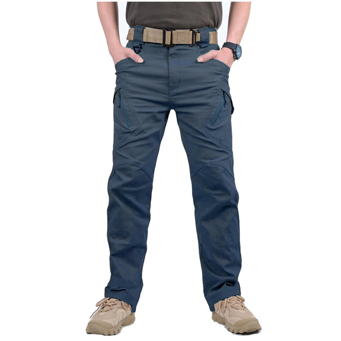 Pantaloni Cargo tattici IX9 City uomo combattimento SWAT pantaloni militari militari cotone molte tasche pantaloni Casual uomo flessibile elasticizzato XXXL